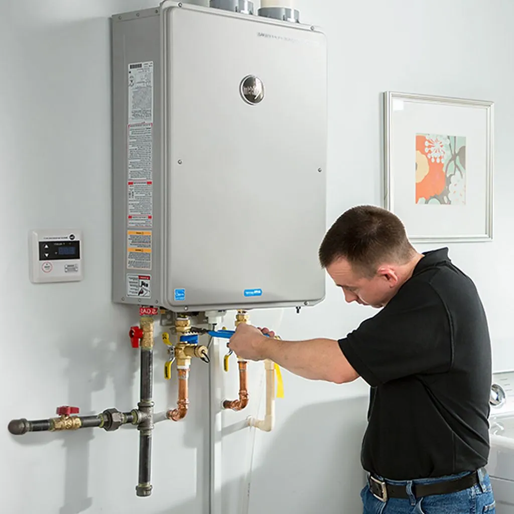 tankless water heater repair in West point, OH